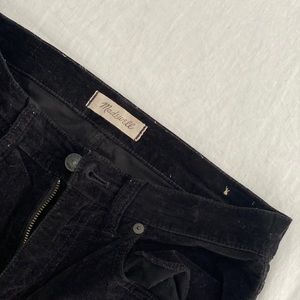 Madewell Velvet pants